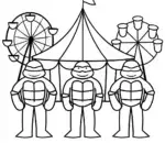 Teenage Mutant Ninja Turtles fairground