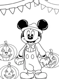 Mickey Mouse Halloween party