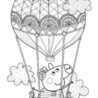 Peppa Pig balloon adventure