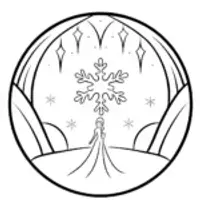 Elsa’s Celestial Snowfall