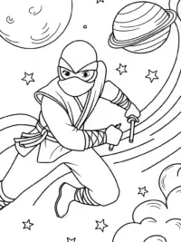 Ninja on a galactic quest