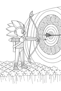 Super Sonic’s archery challenge