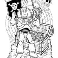 Buzz Lightyear treasure hunt