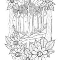 Floral timekeepers of the enchanted forest