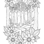Floral timekeepers of the enchanted forest