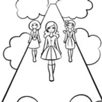 Bratz dolls fashion show in the clouds