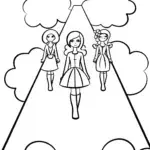 Bratz dolls fashion show in the clouds