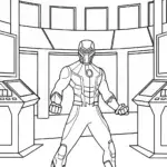 Black Panther at the technology fair