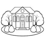 Library among the trees