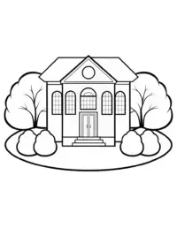 Library among the trees