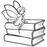 Fairy detective exploring books
