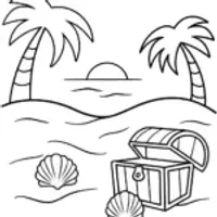 Treasure hunt at the beach