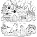 Animal architects building a village