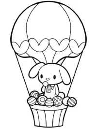 Cinnamoroll’s candy balloon ride