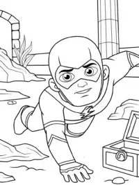 Flash on a treasure hunt