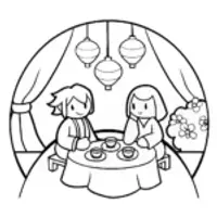 Demon Slayer tea party