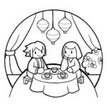 Demon Slayer tea party