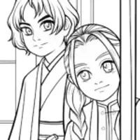 Demon Slayer in a hidden sanctuary