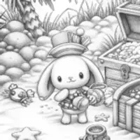 Cinnamoroll treasure hunt adventure