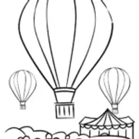 Hot air balloon festival fun