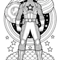 Captain America at the Galactic Championship