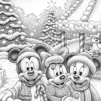 Mickey and Friends Christmas festival