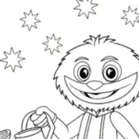 Huggy Wuggy gardening in space
