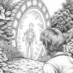 Banban discovers a time portal