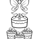 Fairy baker with whimsical pastries