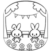 My Melody’s garden dance party