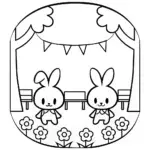 My Melody’s garden dance party
