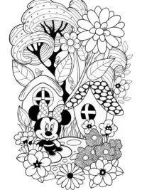 Minnie Mouse’s enchanted garden