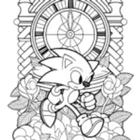 Sonic racing against a clock