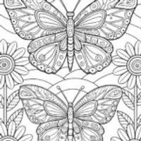 Butterflies weaving colorful dreams