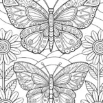 Butterflies weaving colorful dreams