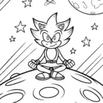 Super Sonic yoga on an asteroid