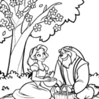 Belle and Beast’s magical picnic