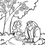 Belle and Beast’s magical picnic