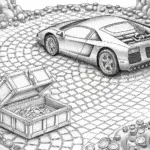 Lamborghini treasure hunt