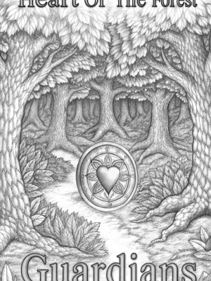 Heart of the forest guardians coloring pages