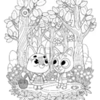 Bluey and Bingo’s forest adventure