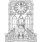 Ninja in the enchanted clock tower