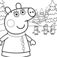 Peppa Pig winter wonderland