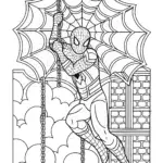 Miles Morales in a shadowy world