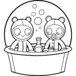 Octonauts bubble lab experiment