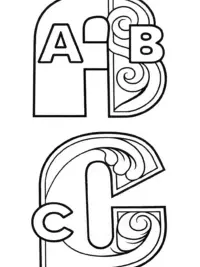 Letters A, B, and C as historians