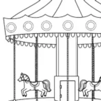 Lightning bolt carousel fun