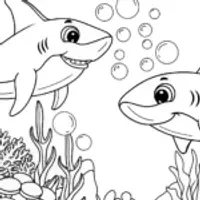 Shark bubble festival