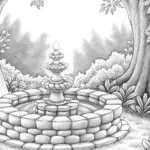 Gardevoir creating nature sculptures