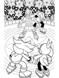 Super Sonic ice skating showdown